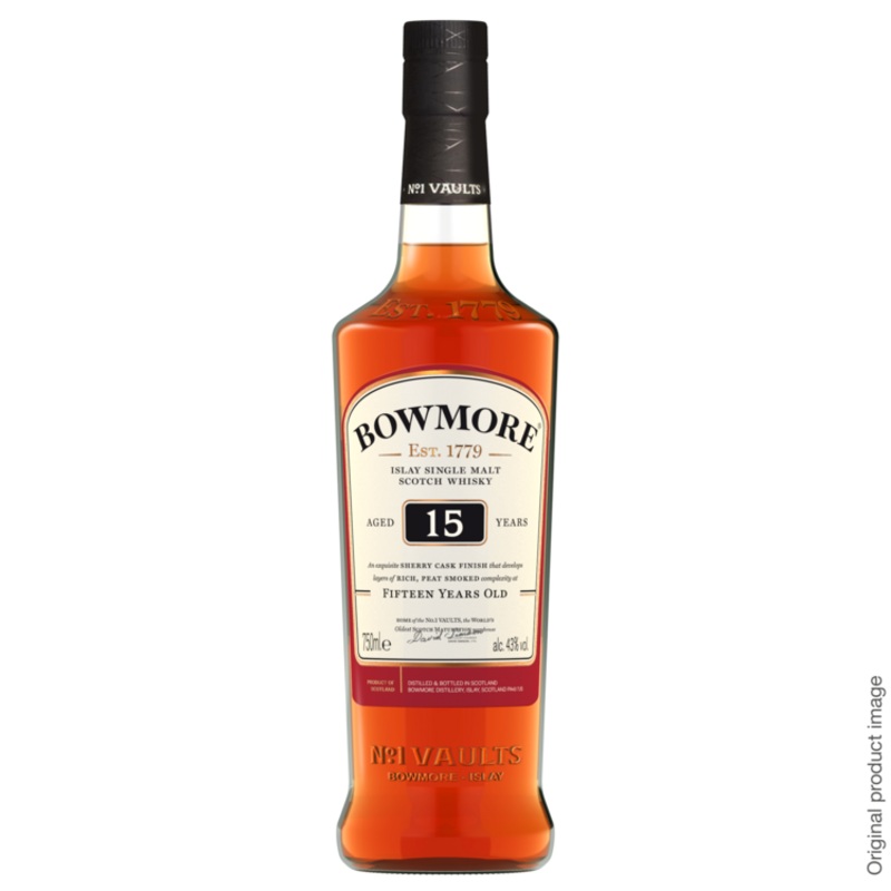 BOWMORE SCO SM DARKEST 15YR 86