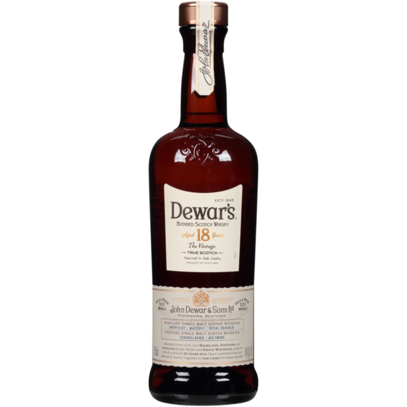 DEWARS BLENDED SCO 18YR 80