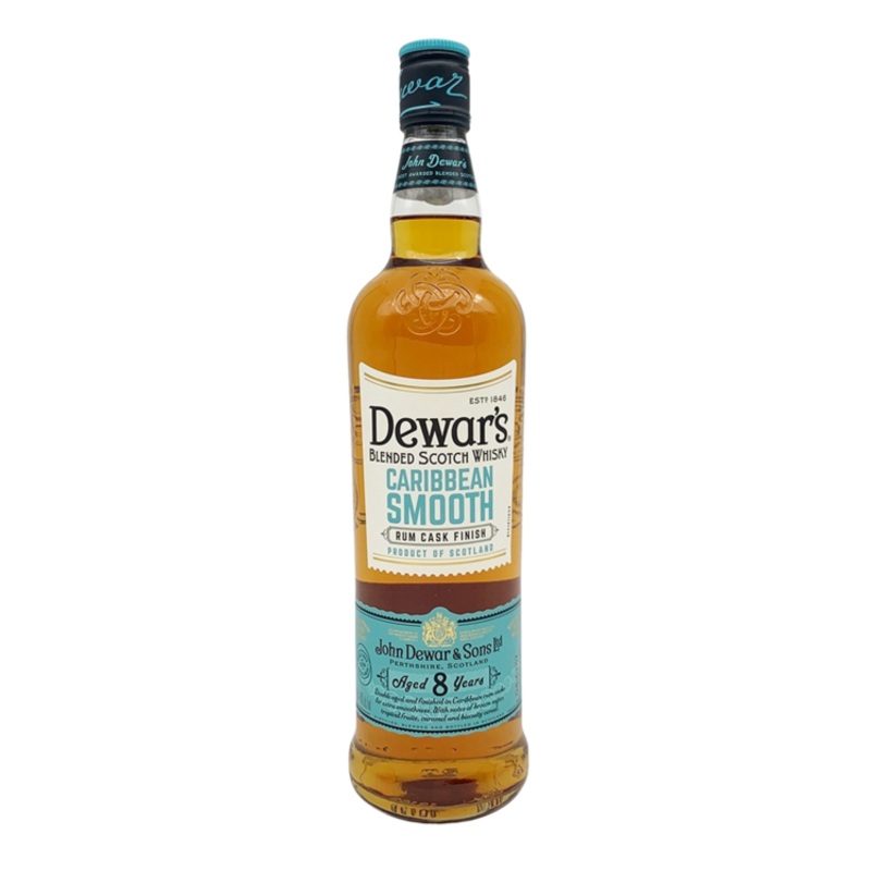 DEWARS BLENDED SCO 8YR CARIBBEAN80