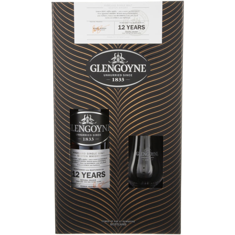 GLENGOYNE SCO SMALT 12YR 86 W/GLS