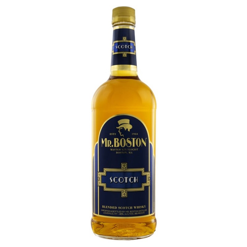MR BOSTON BLENDED SCOTCH WSKY 80