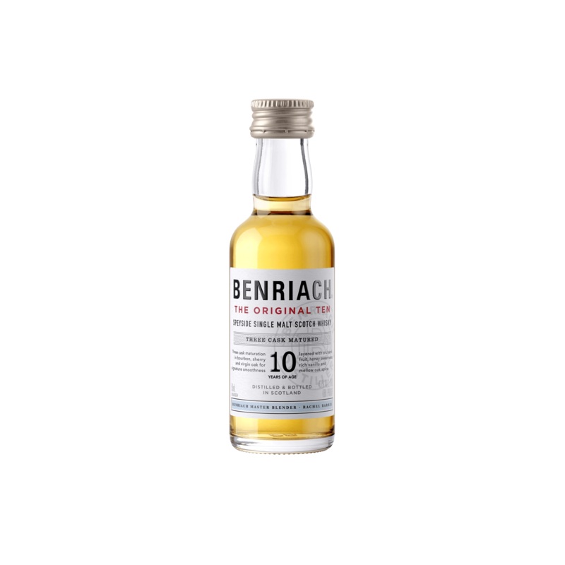 BENRIACH The Original Ten Speyside Single Malt Scotch Whisky 50ml
