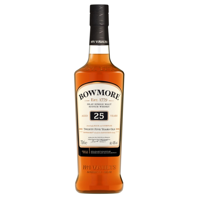 BOWMORE SCO SMALT 25YR 86