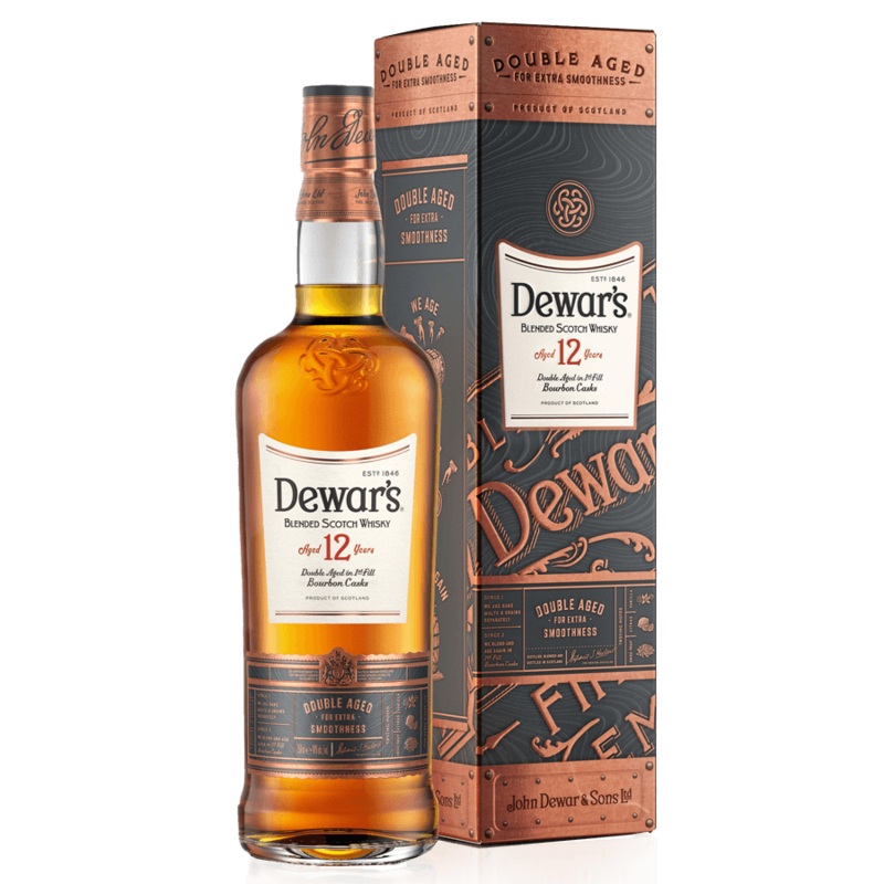 Dewar's Double Aged Blended Scotch Whisky 12years 750ml
