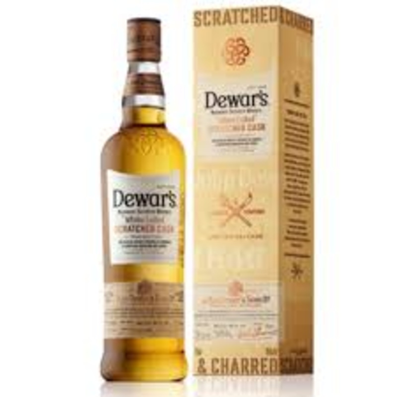 Dewar's White Label Scratched Cask Scotch Whiskey 750ml