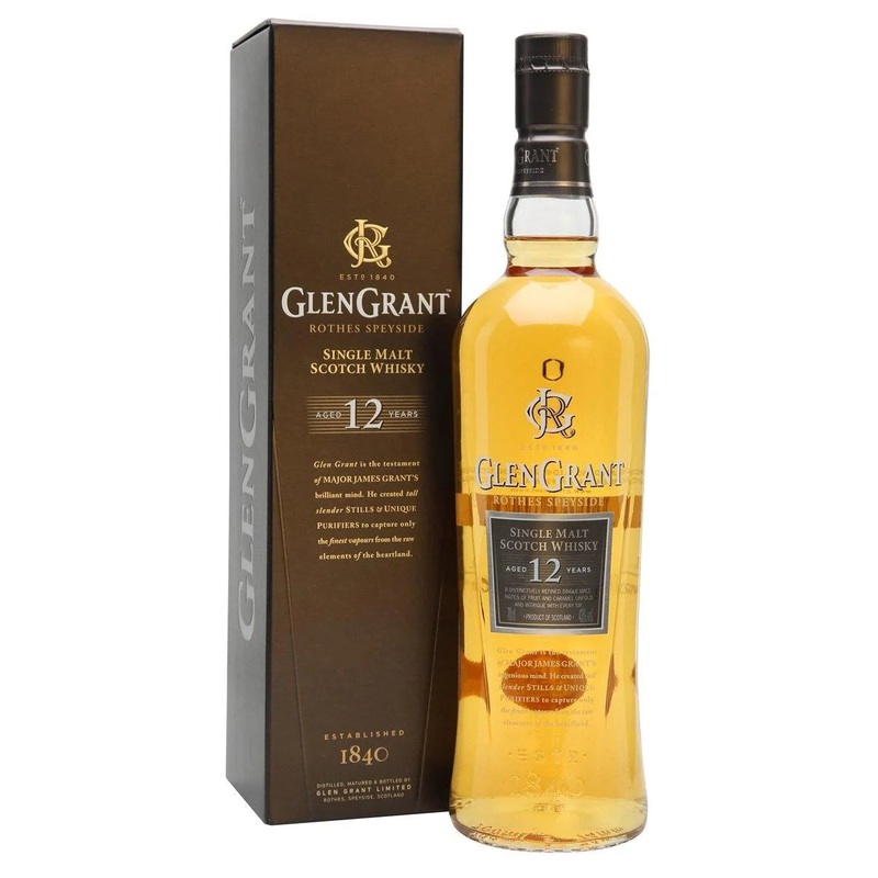 Glen Grant Rothes Speyside Singke Malt Scotch Whiskey 750ml
