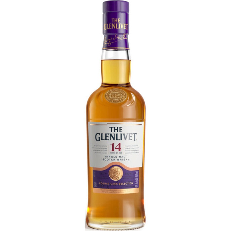 GLENLIVET SCO SM 14YR COGNAC CSK80