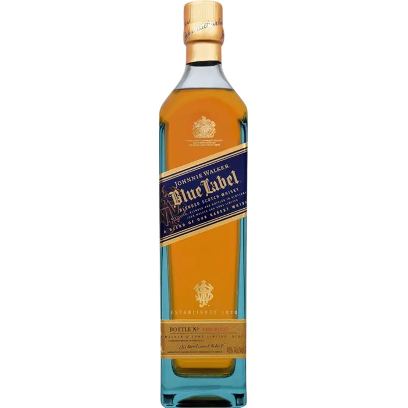 Johnnie Walker Blue lable Blended Scotch Whiskey 750ml