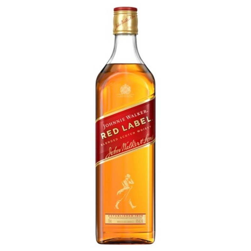 Johnnie Walker Red Label Blended Scotch Whiskey 750ml