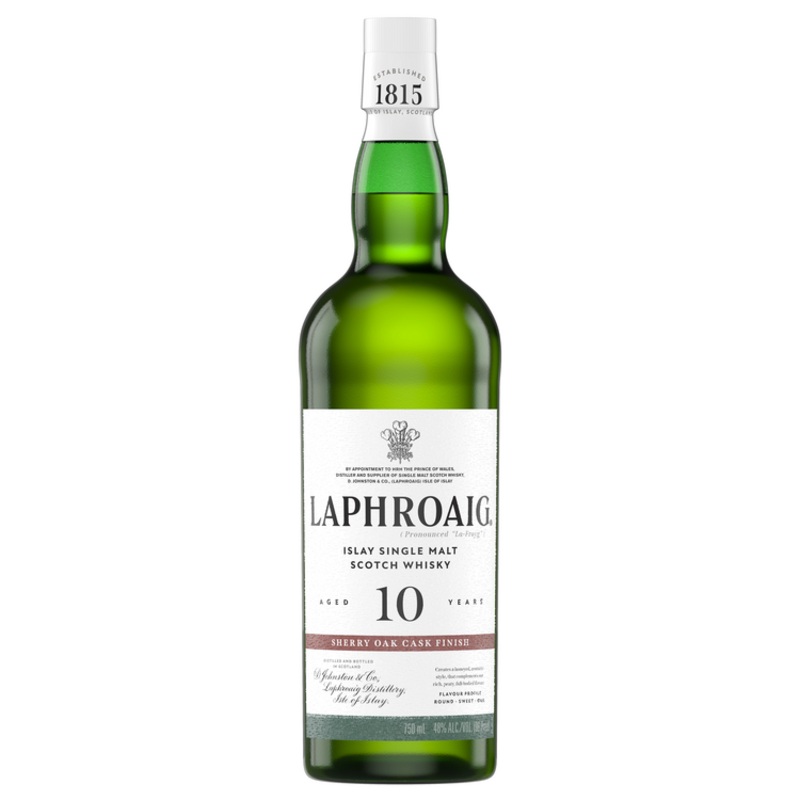 LAPHROAIG SCO SMALT SHRY OAK 10Y96