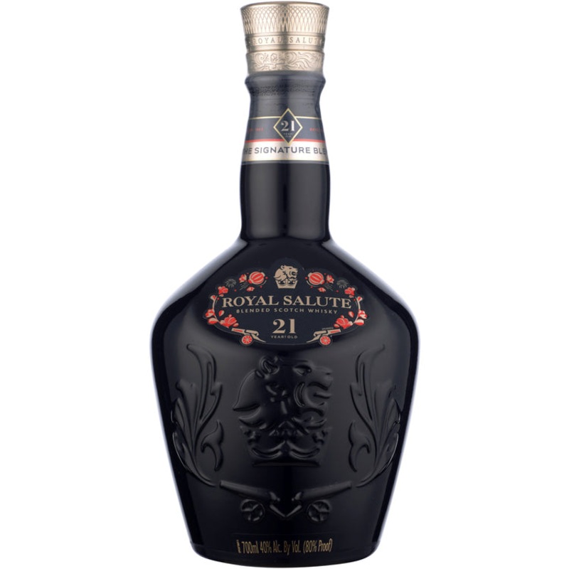 ROYAL SALUTE SCO 21YR 80 CHNY 24