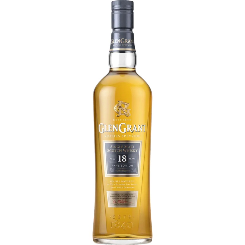 The Glengrant 18years Single Malt Scotch Whiskey 750ml