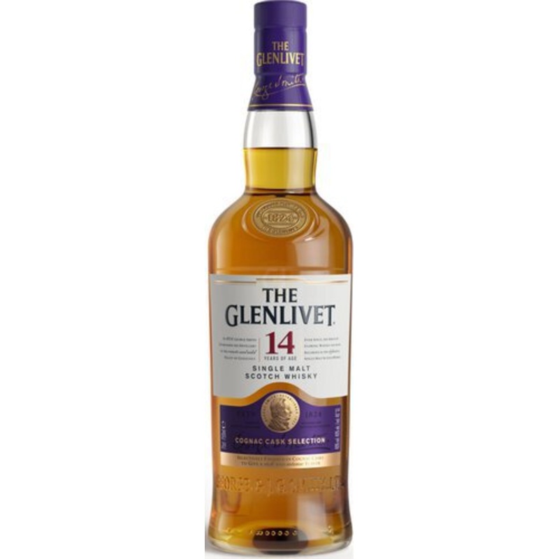 Glenlivet 14yr Cognac Cask 750