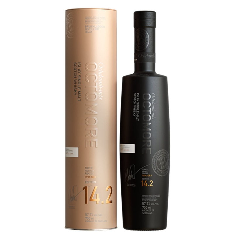 Bruichladdich Octomore Edition 14.2 Super Heavily Peated Single Malt Scotch Whisky 750ml
