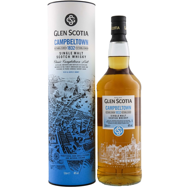 Glen Scotia Campbeltown 1832 Single Malt Scotch Whisky 750ml