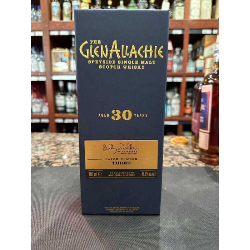 GlenAllachie 30 Year Old Single Malt Scotch Whisky 750ml