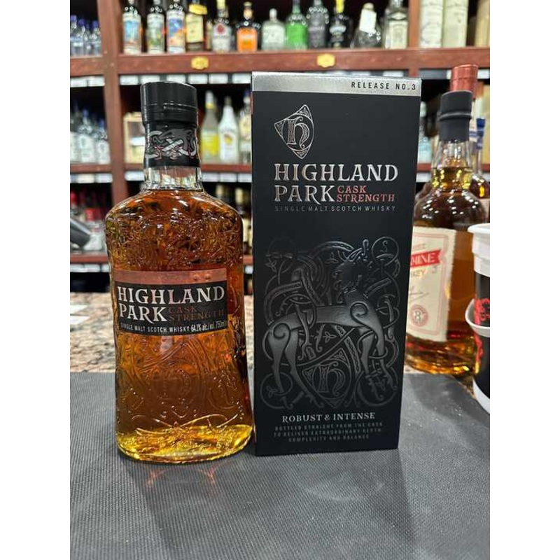 Highland Park Cask Strength Single Malt Scotch Whisky Release No. 3 750ml