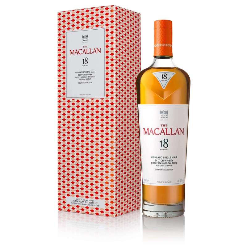 Macallan Colour Collection 18 Year Old Single Malt Scotch Whisky 750ml
