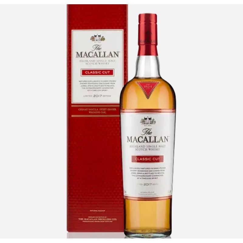 2017 Macallan Limited Edition Classic Cut Single Malt Scotch Whiskey 750ml