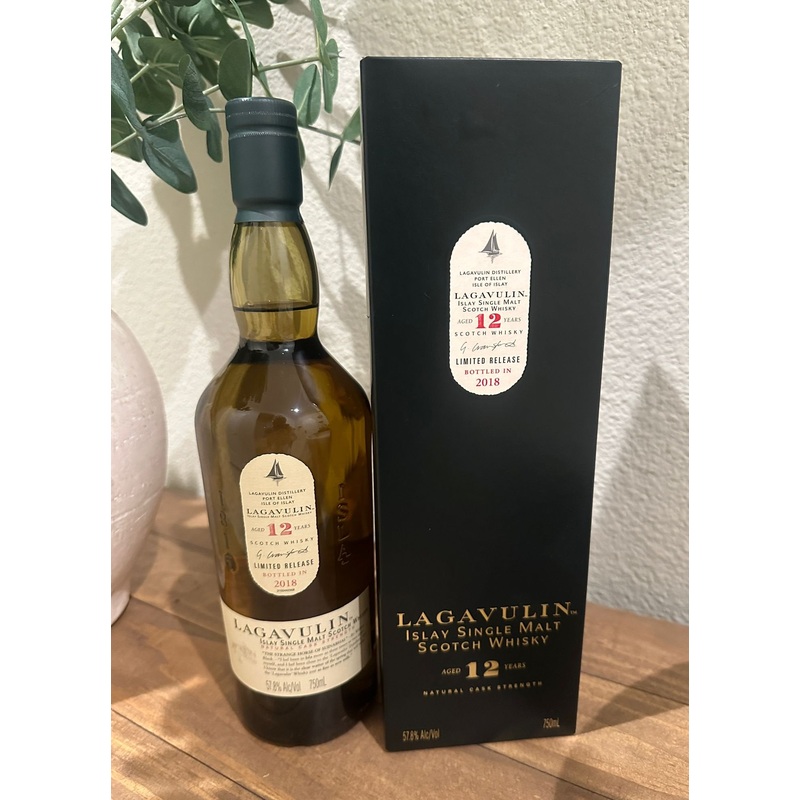 2018 Lagavulin 12 Year Old Limited Release Single Malt Scotch Whisky 750ml