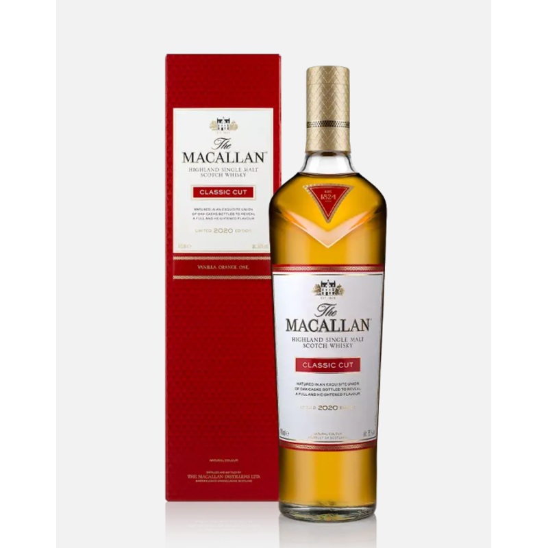 2020 Macallan Limited Edition Classic Cut Single Malt Scotch Whiskey 700ml