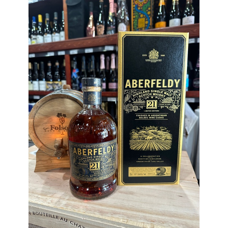 Aberfeldy 21 Year Old Single Malt Scotch Whisky 700ml
