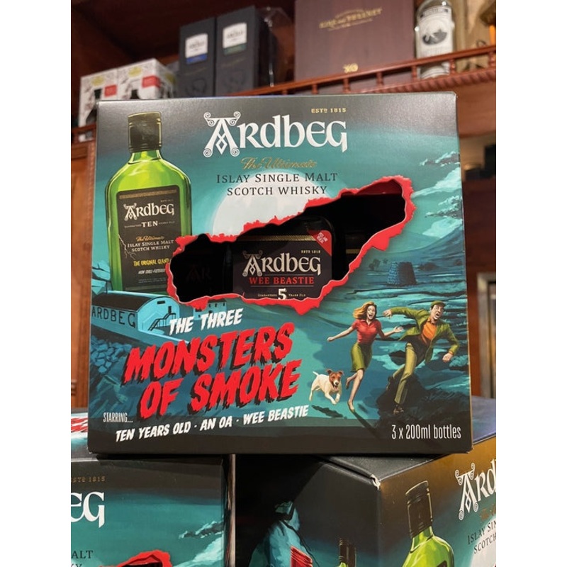 Ardbeg The Three Monsters of Smoke 3-pack 200ml