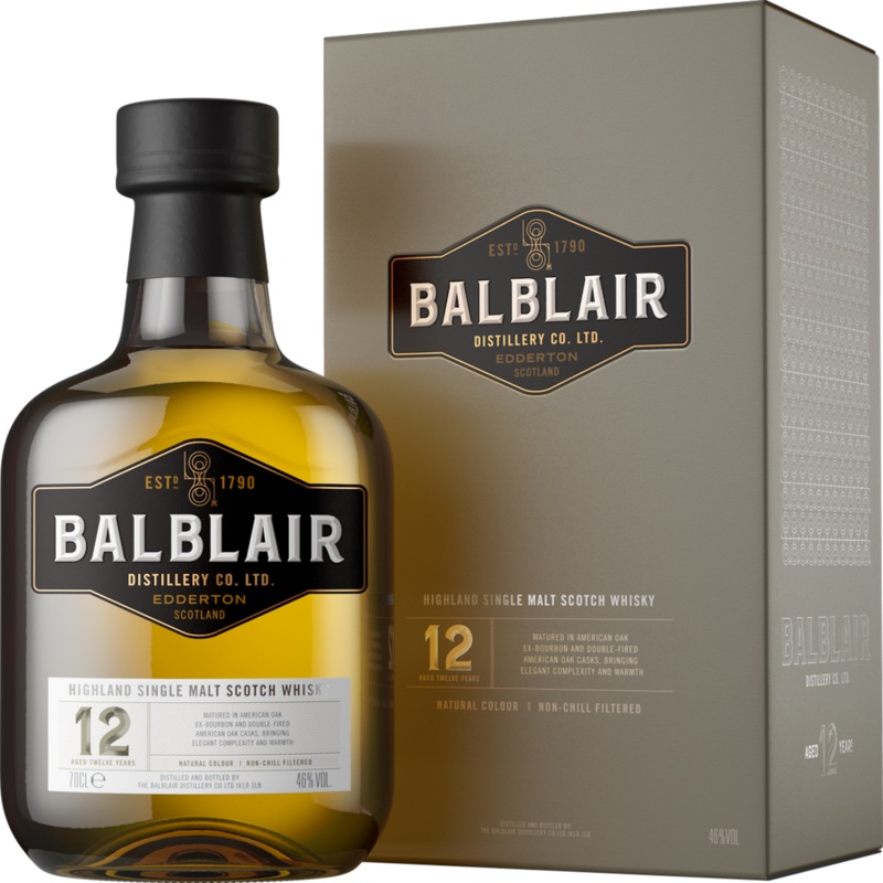 Balblair 12 Year Old Single Malt Scotch Whisky