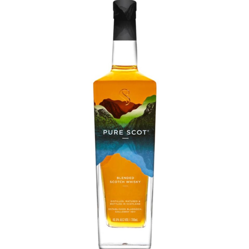 Bladnoch Distillery Pure Scot Blended Scotch Whisky 750ml