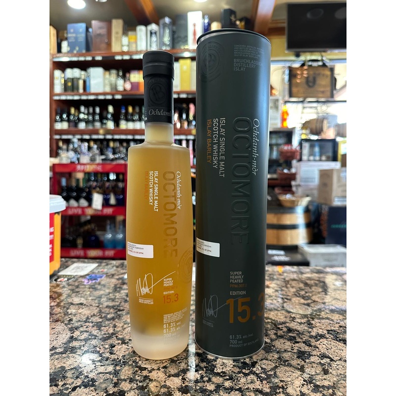 Bruichladdich Octomore Edition 15.3 Super Heavily Peated Single Malt Scotch Whiskey 750ml