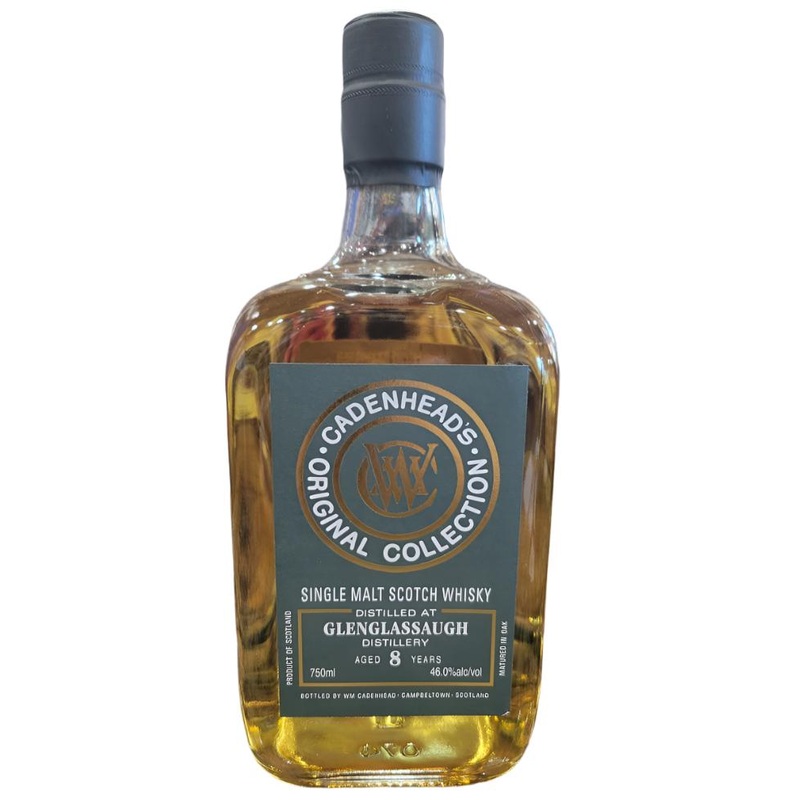 Cadenhead's Glenglassaugh Distillery 8 Year Old Single Malt Scotch Whisky 750ml