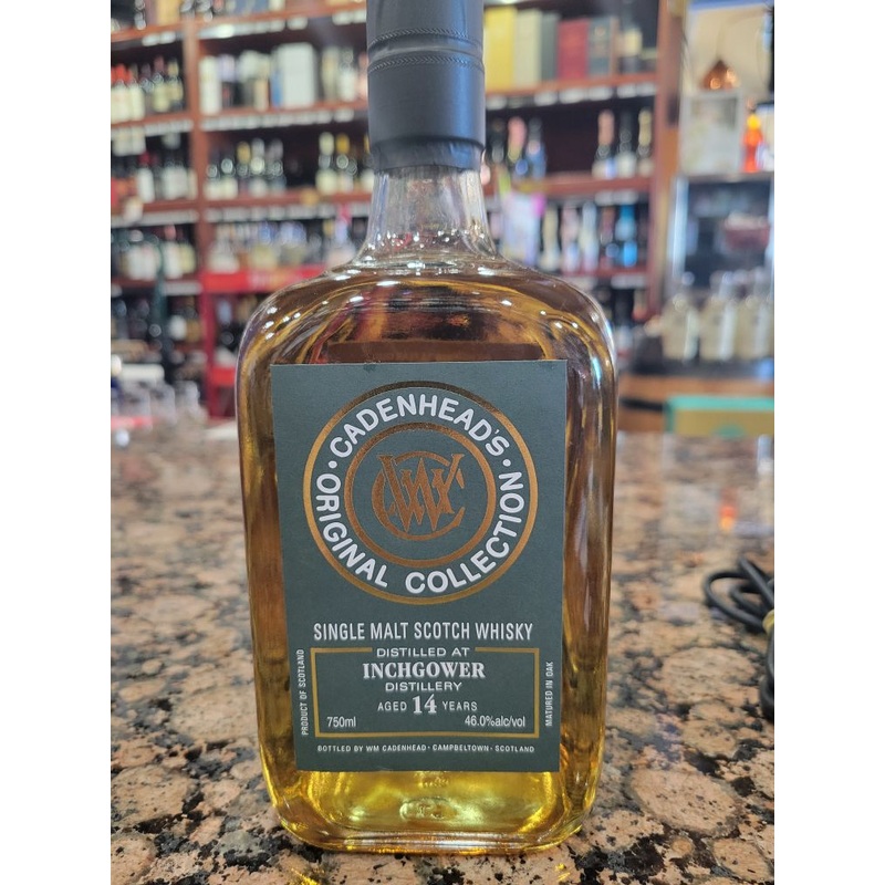 Cadenhead's Inchgower Distillery 14 Year Old Single Malt Scotch Whisky 750ml