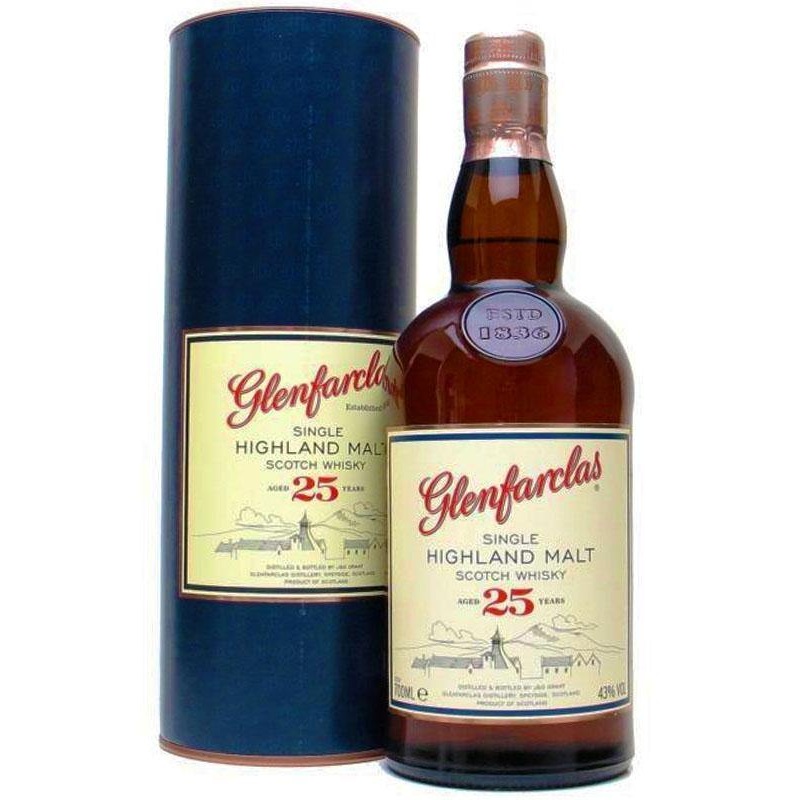 Glenfarclas 25 Year Old Single Malt Scotch Whisky 750ml