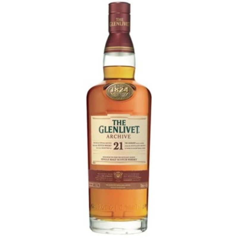 Glenlivet Archive 21 Year Old Single Malt Scotch Whisky 750ml