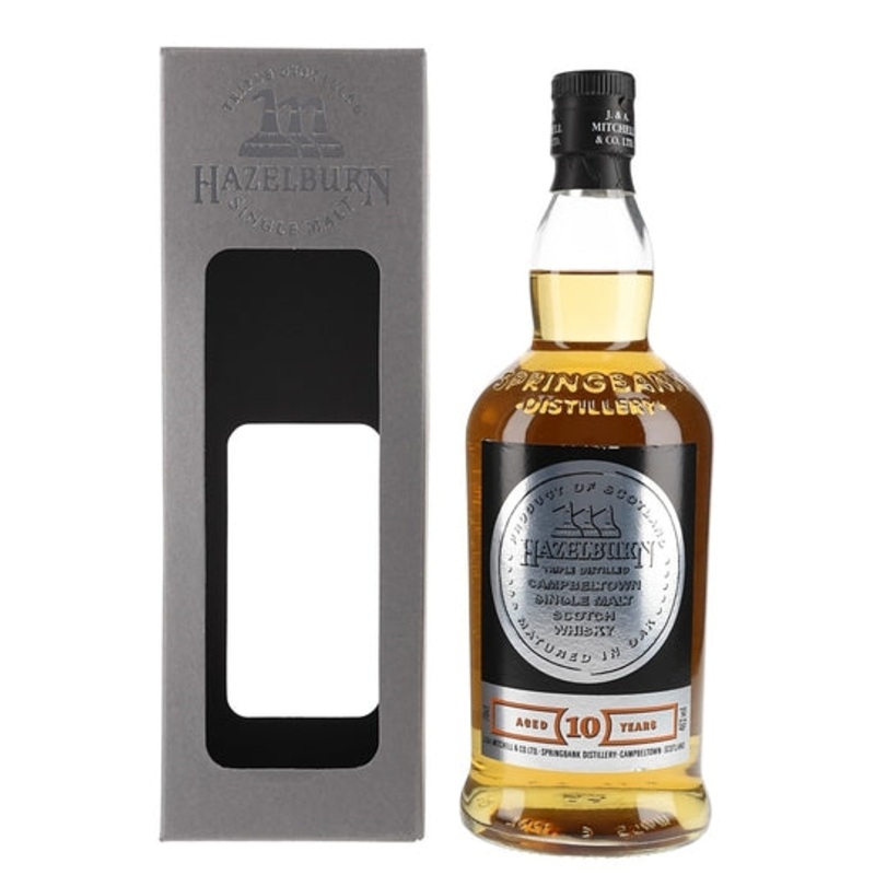 Hazelburn Triple Distilled 10 Year Old Single Malt Scotch Whisky 750ml