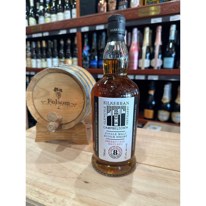 Kilkerran Glengyle 8 Year Old Cask Strength Single Malt Scotch Whisky 700ml