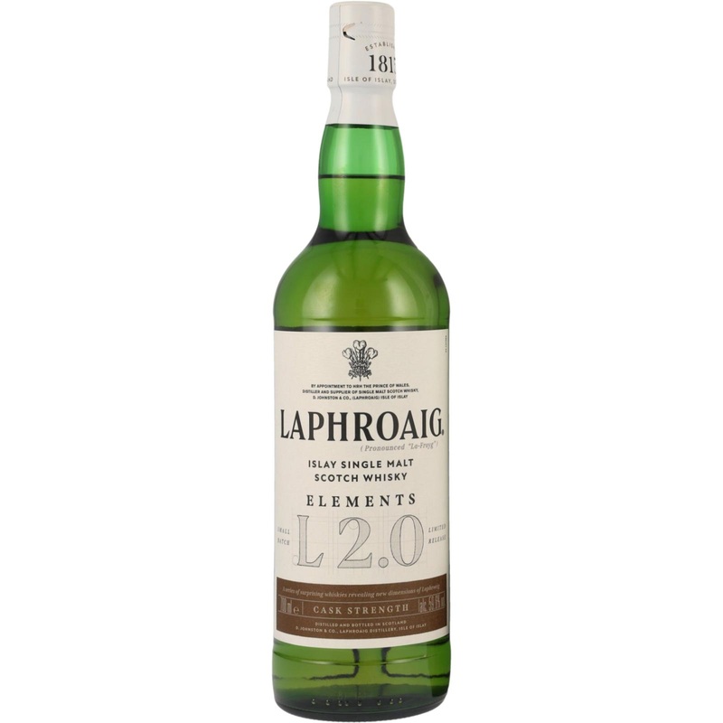 Laphroaig Elements L 2.0 Cask Strength Limited Release Islay Single Malt Scotch Whisky 700ml