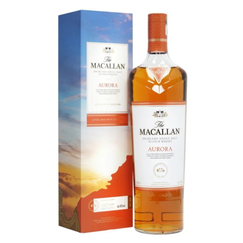 Macallan Aurora Single Malt Scotch Whiskey 750ml