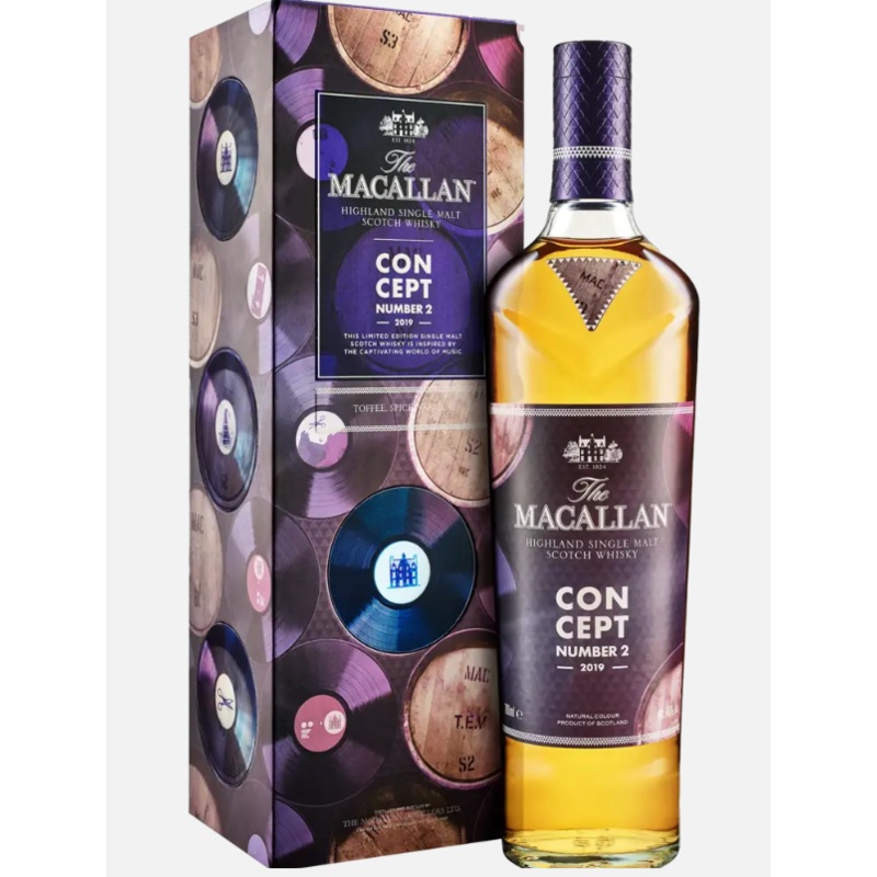 Macallan Concept Number 2 Single Malt Scotch Whiskey 750ml