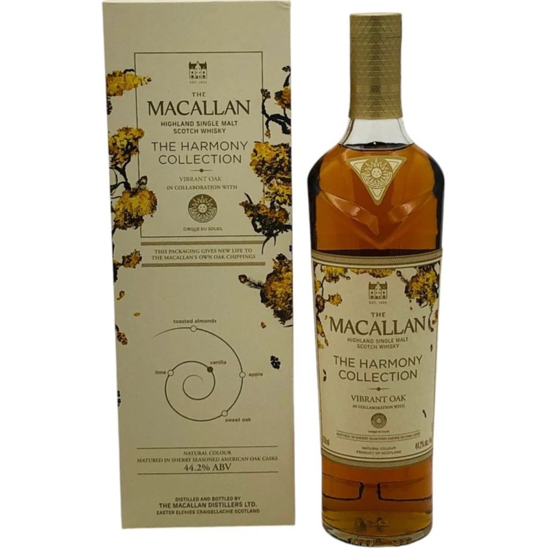 Macallan Harmony Collection Vibrant Oak Single Malt Scotch Whiskey 750ml