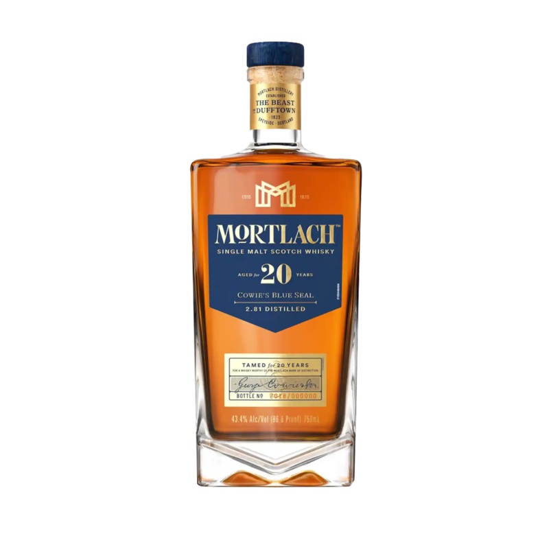 Mortlach Cowie's Blue Seal 20 Year Old Single Malt Scotch Whisky 750ml