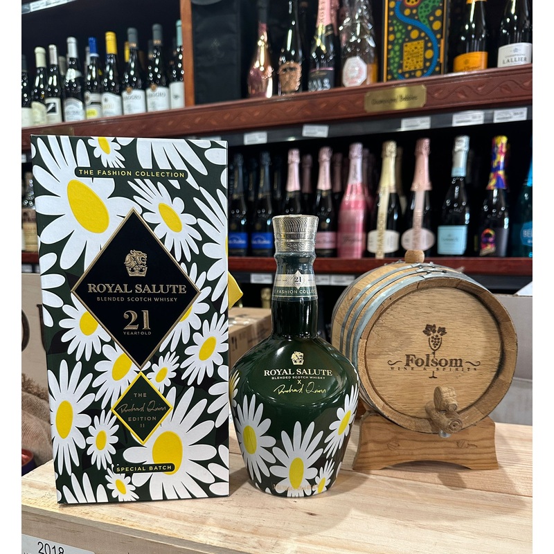Royal Salute The Fashion Collection Richard Quinn Edition II Special Batch USA Release 21 Years Old Blended Scotch Whisky 700ml