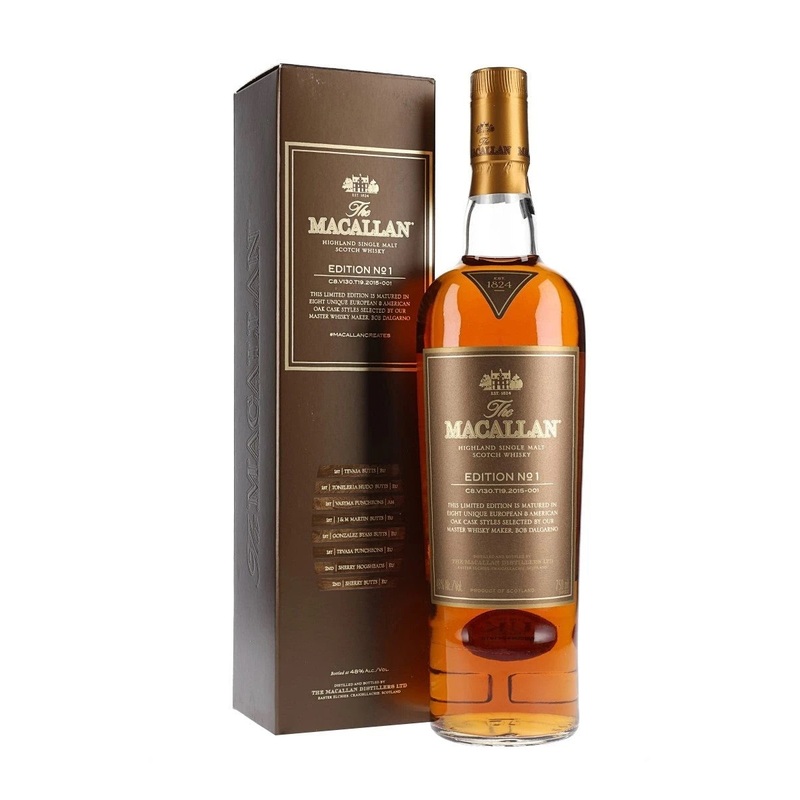 The Macallan Edition No 1 Single Malt Scotch Whisky 750ml