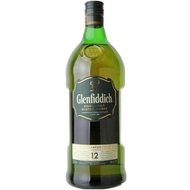GLENFIDDICH 12YR SCOTCH 1.75L