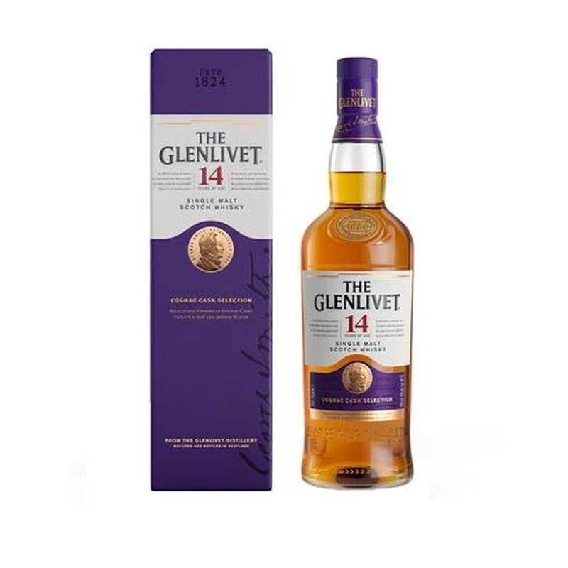GLENLIVET 14YR COGNAC CASK SINGLE MALT 750ML