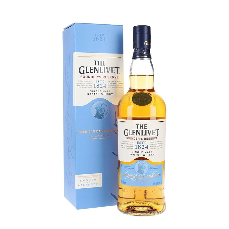 GLENLIVET FOUNDER'S AMERICAN OAK 750ML