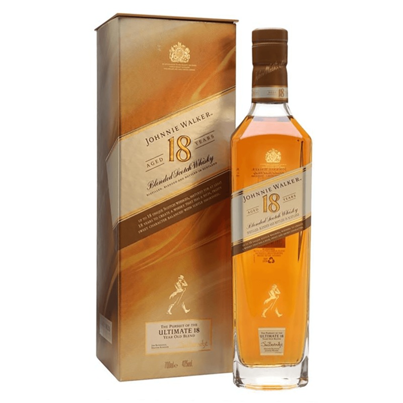 JOHNNIE WALKER 18YR SCOTCH 750ML