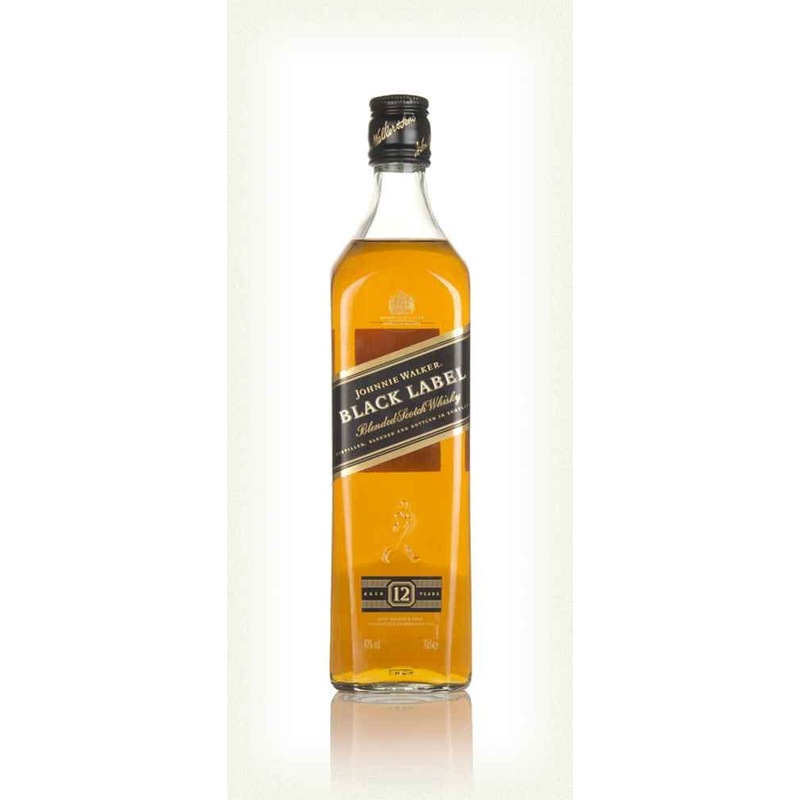 JOHNNIE WALKER BLACK 750ML