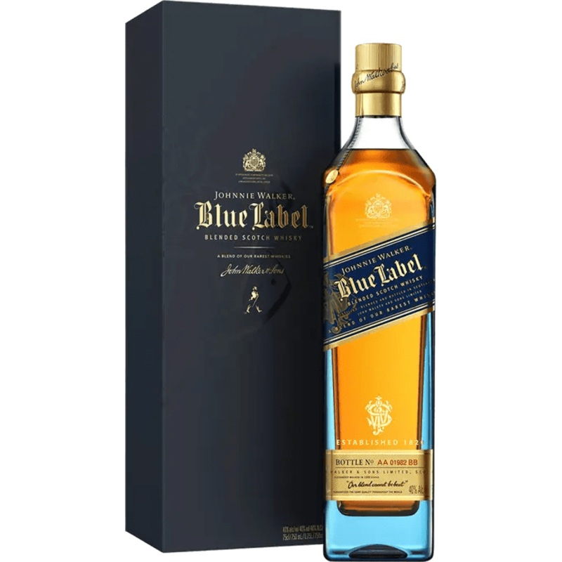JOHNNIE WALKER BLUE SCOTCH 750ML