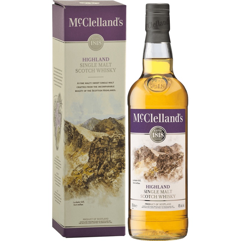 MCCLELLAND'S HIGHLAND SCOTCH 750ML